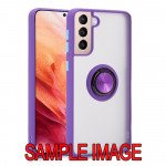 Wholesale Tuff Slim Armor Hybrid Ring Stand Case for Motorola Moto One 5G Ace (Purple)